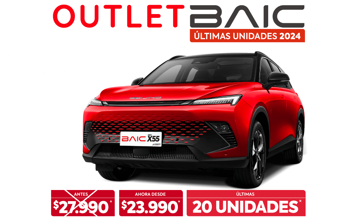 BAIC outlet X55